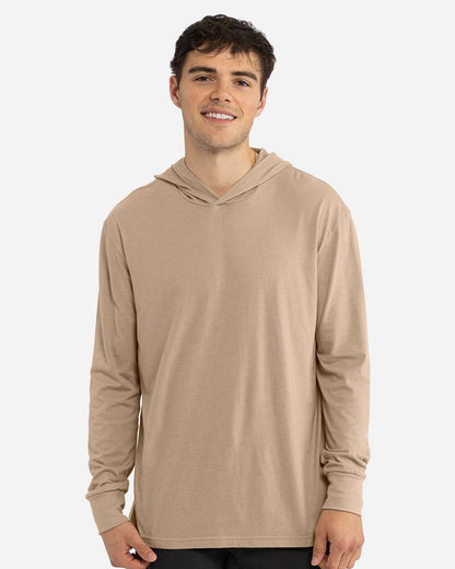 Unisex CVC Hoodie Long Sleeve T-Shirt