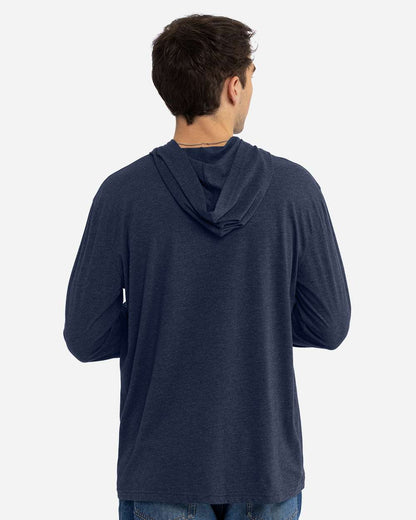 Unisex CVC Hoodie Long Sleeve T-Shirt