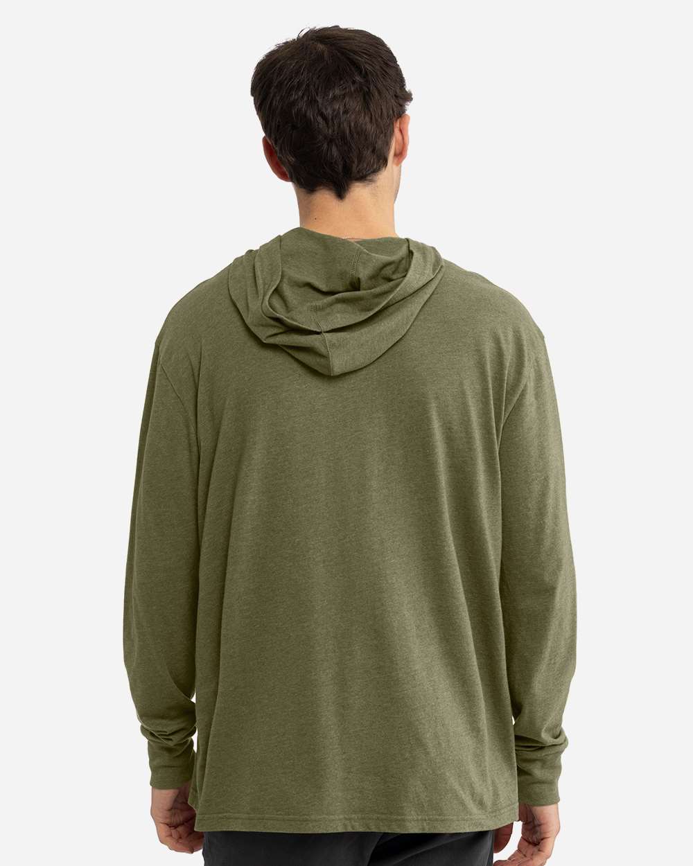 Unisex CVC Hoodie Long Sleeve T-Shirt