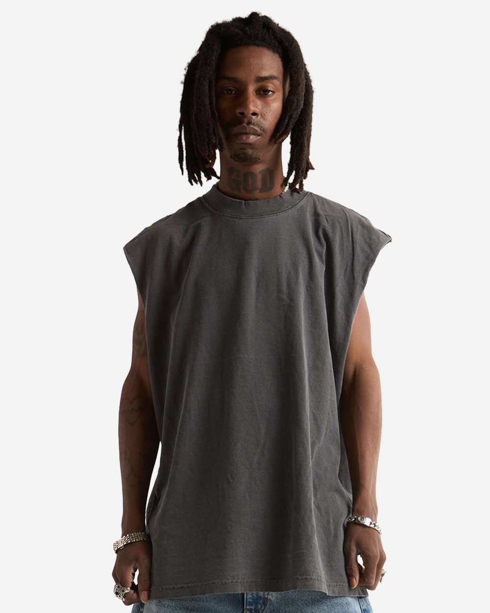 Unisex Garment-Dyed Muscle Tee