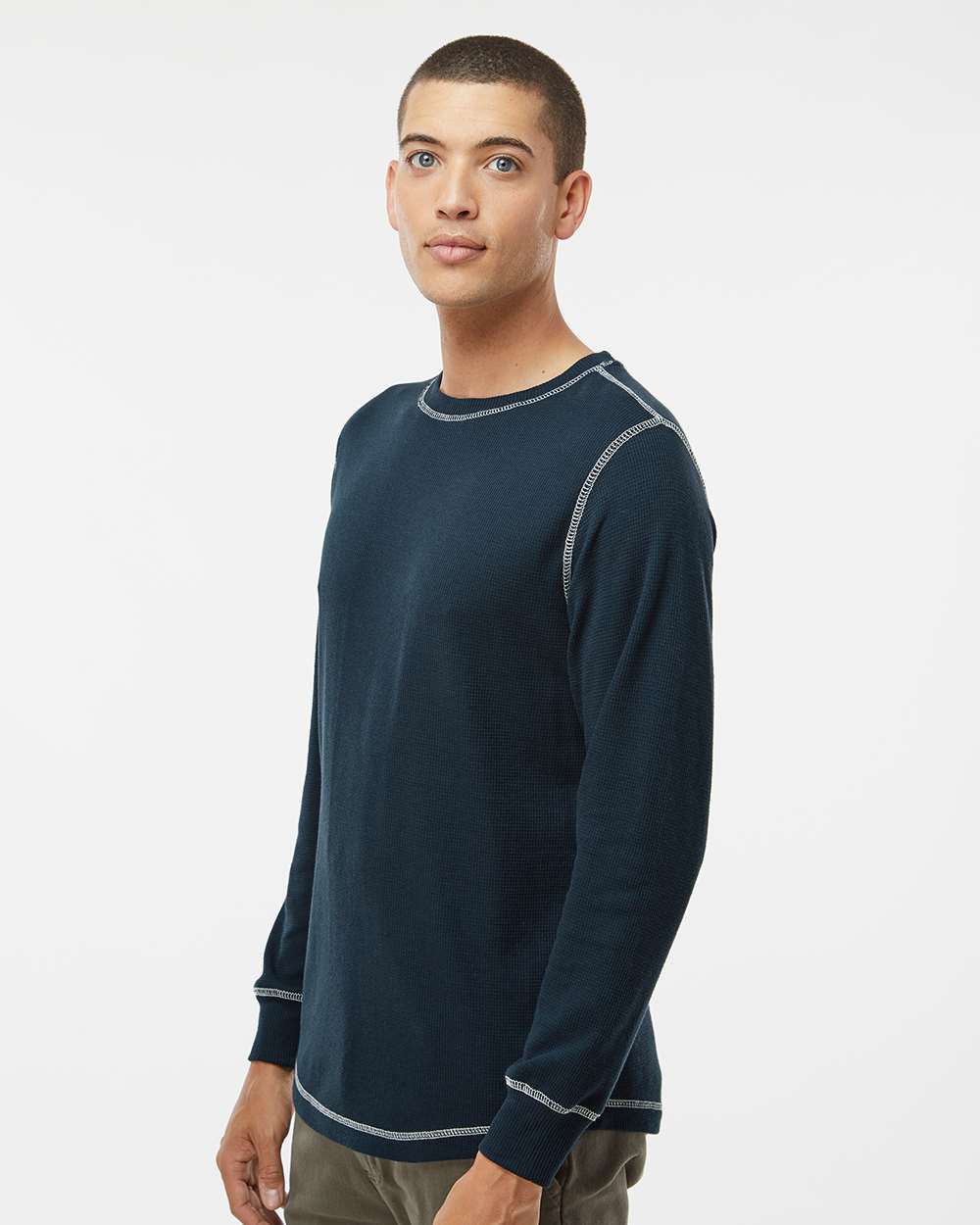 Men's Vintage Thermal Long Sleeve T-Shirt