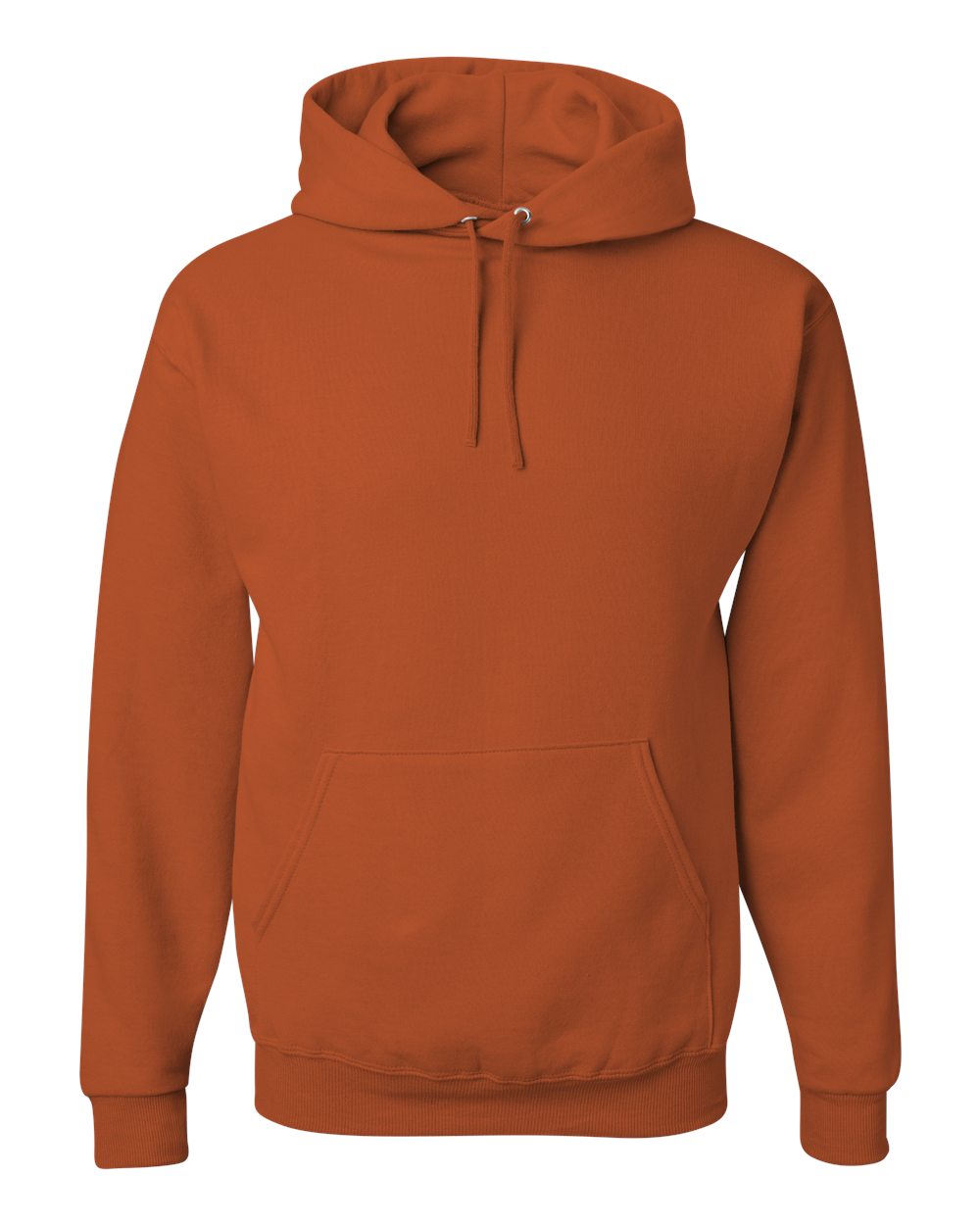 Jerzees Adult 8 oz. NuBlendÂ® Fleece Pullover Hood XL TEXAS ORANGE