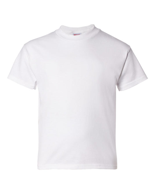 Hanes Big Boys' Essentials Short Sleeve T-shirt Value Pack (3-pack), White, X-Large