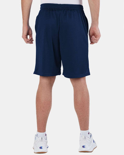 Unisex Polyester Mesh 9" Shorts with Pockets