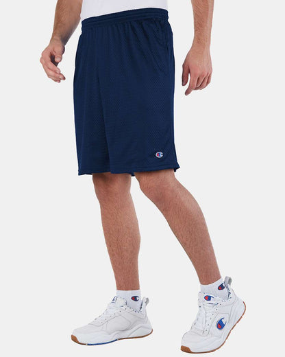 Unisex Polyester Mesh 9" Shorts with Pockets
