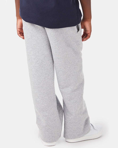 Youth PowerblendÃ‚Â® Open-Bottom Sweatpants with Pockets
