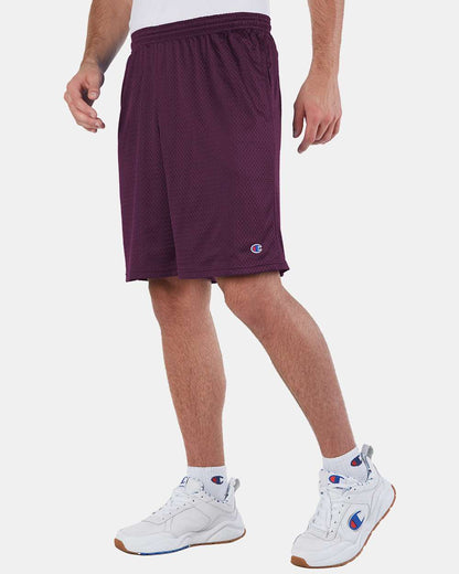 Unisex Polyester Mesh 9" Shorts with Pockets