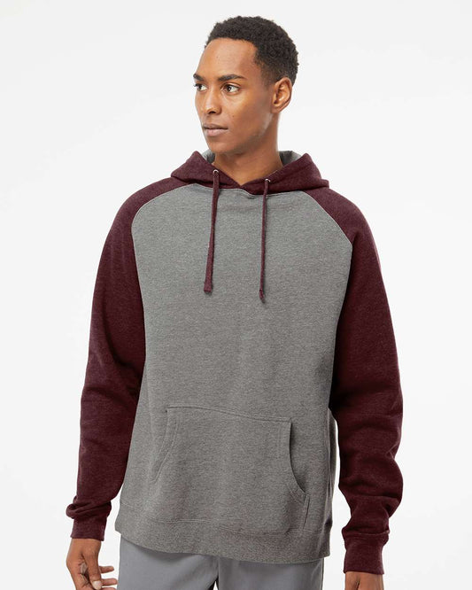 Unisex Raglan Hooded Sweatshirt