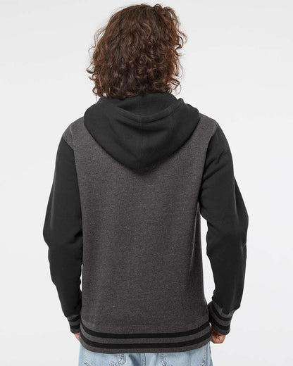 Unisex Heavyweight Varsity Full-Zip Hooded Sweatshirt