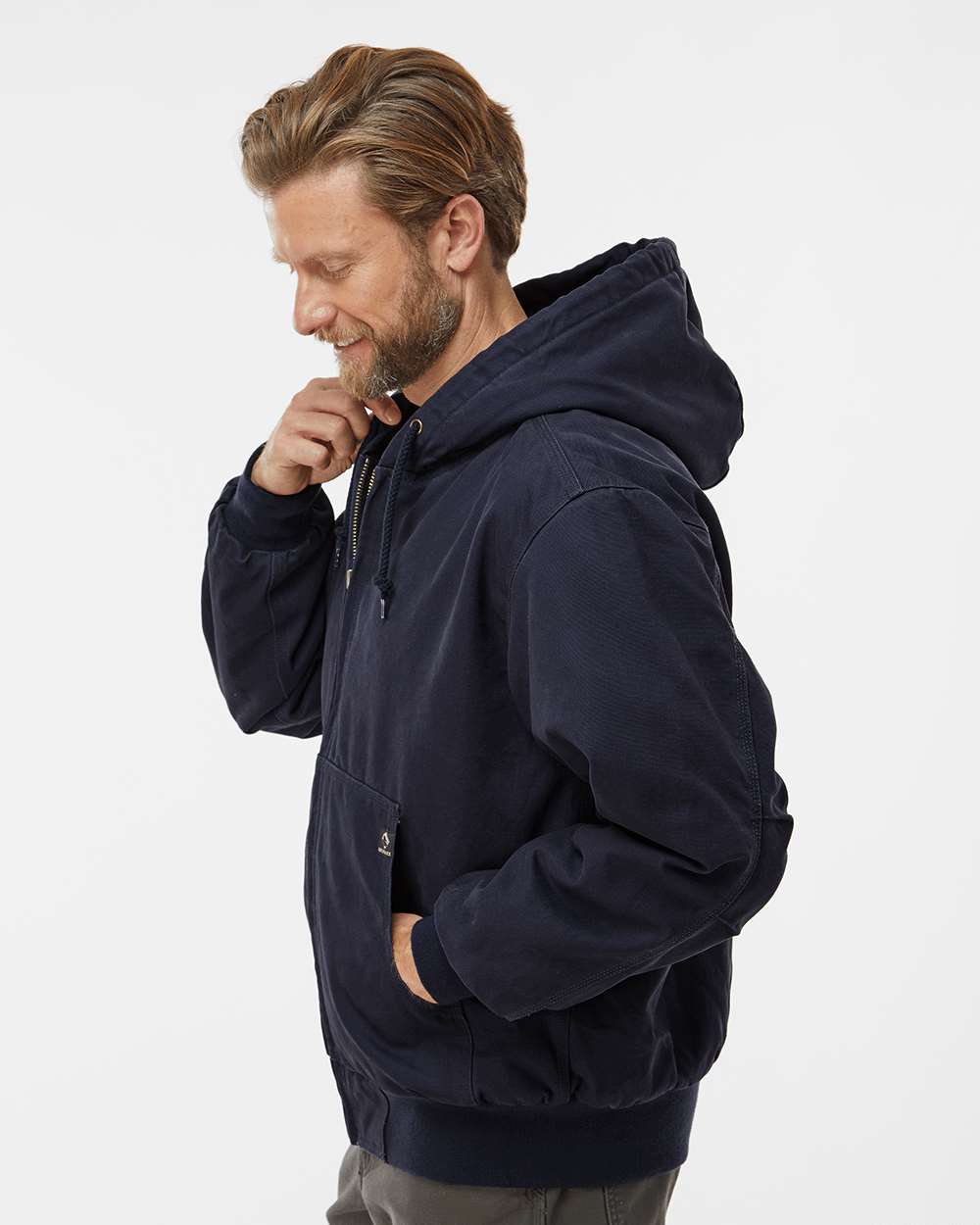 Men's Tall Cheyenne Boulder ClothÂ™ Hooded Jacket with Tricot Quilt Lining