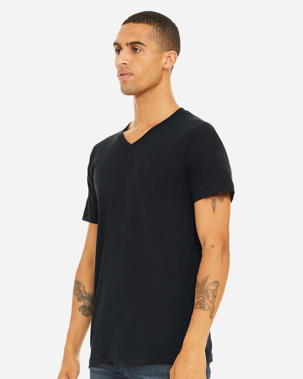 Unisex Jersey V-Neck Tee