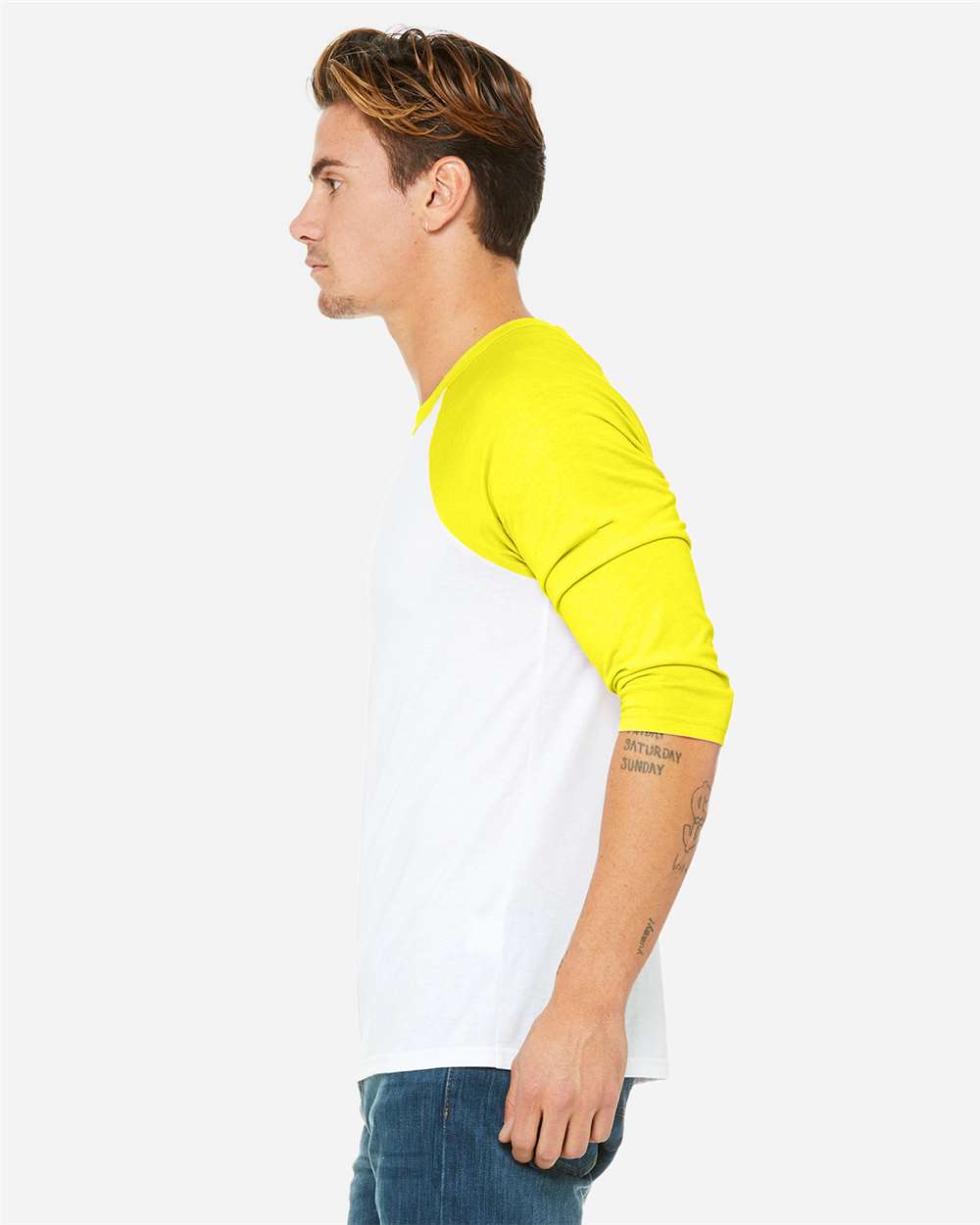 Unisex Three-Quarter Sleeve Baseball Tee