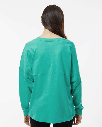 Women's Jersey Pom Pom Long Sleeve T-Shirt