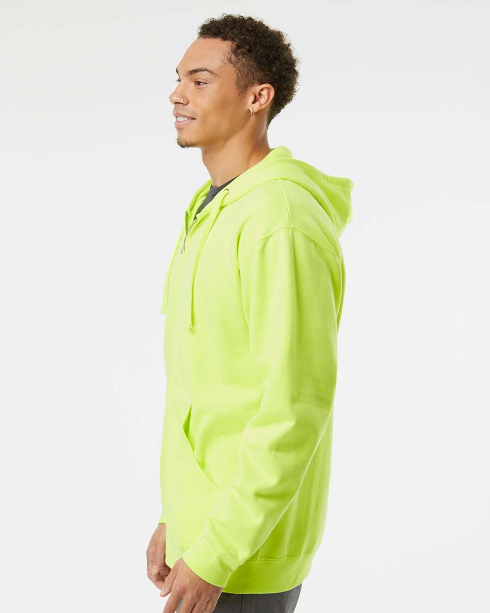 Unisex Midweight Full-Zip Hooded Sweatshirt