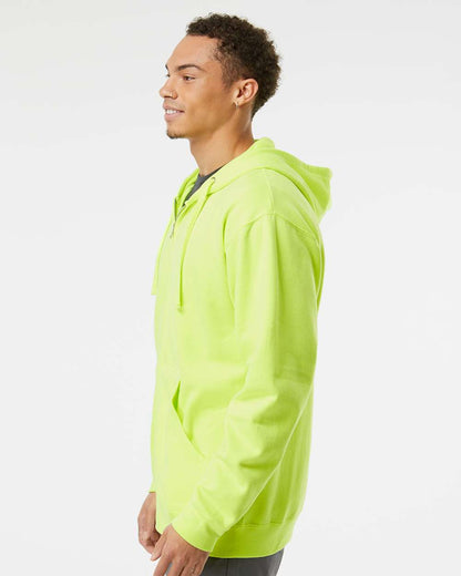 Unisex Midweight Full-Zip Hooded Sweatshirt