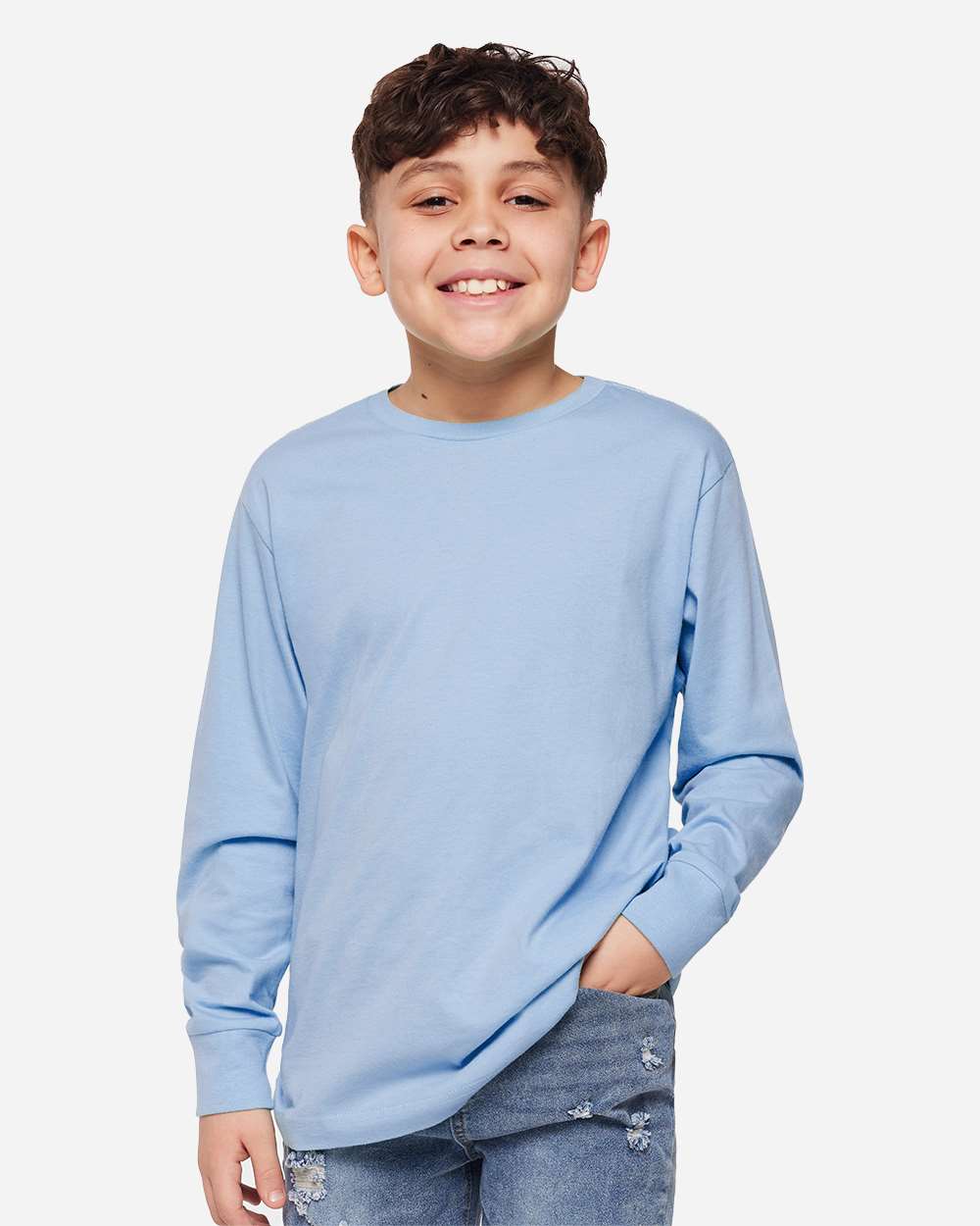 Youth Fine Jersey Long Sleeve Tee