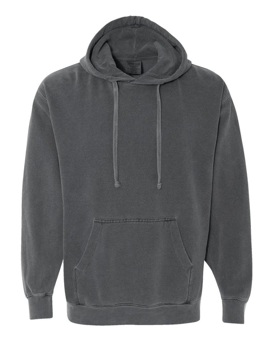 Comfort Colors 9.5 oz. Garment-Dyed Pullover Hood, M, Pepper