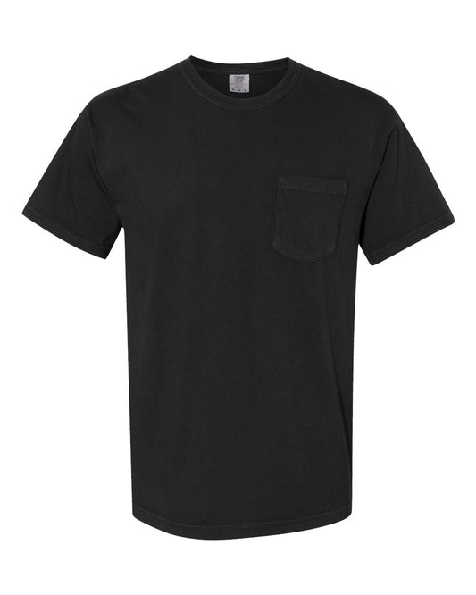 CHOUINARD Comfort Colors by Adult Heavyweight Tee>3XL Black-DirDye 1717