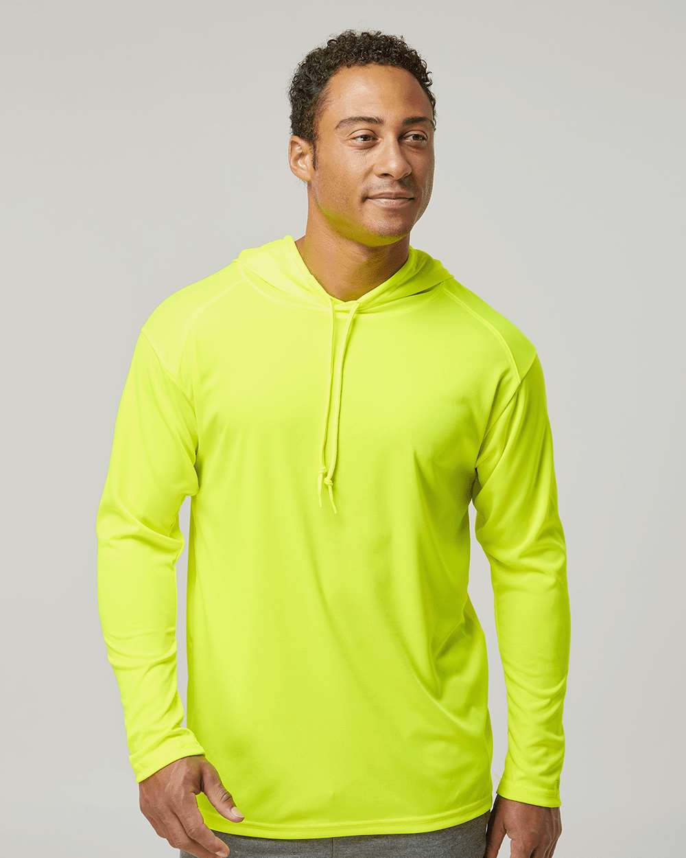 Unisex B-Core Hooded Long Sleeve T-Shirt