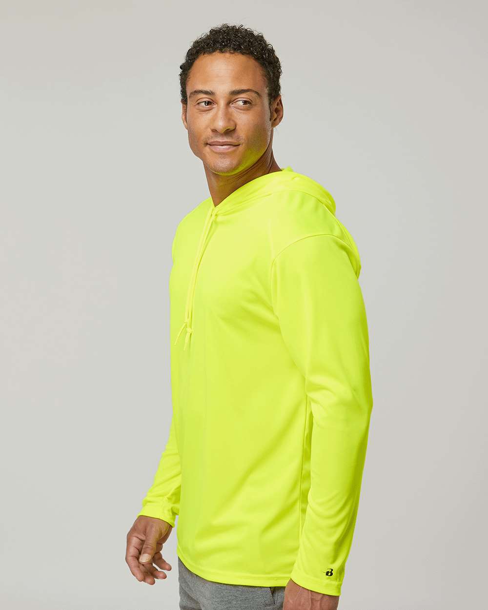 Unisex B-Core Hooded Long Sleeve T-Shirt