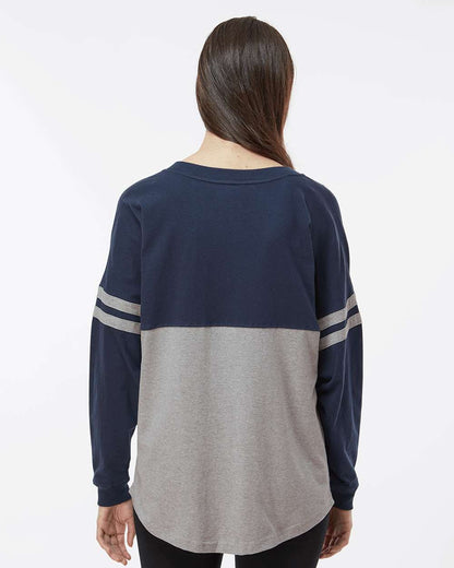 Women's Jersey Pom Pom Long Sleeve T-Shirt