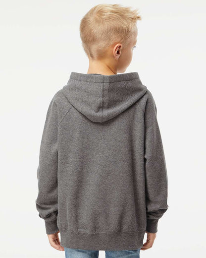 Youth Lightweight Special Blend Raglan Hooded Sweatshirt