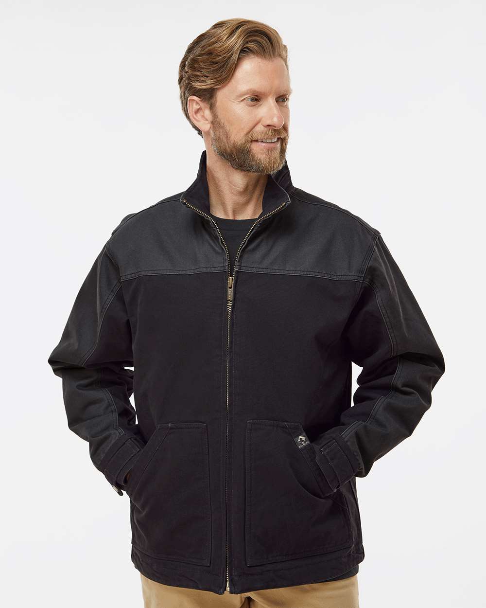 Men's Horizon Two-Tone Boulder ClothÂ™ Canvas Jacket Tall Size