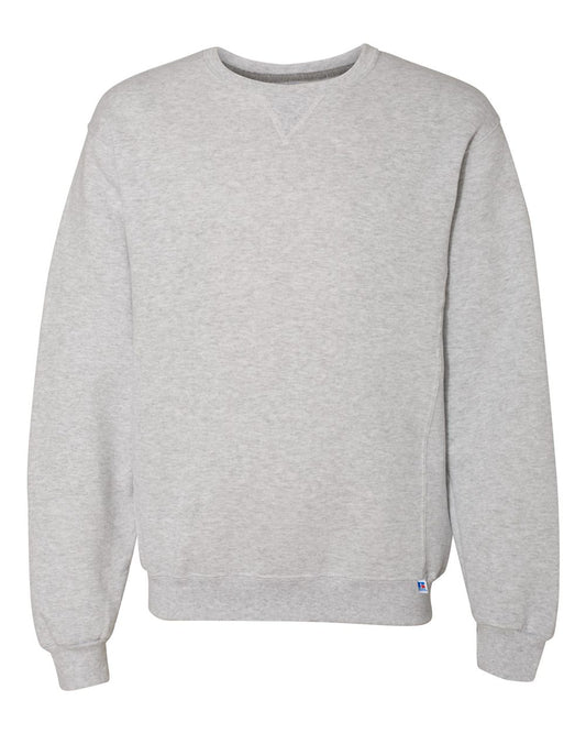 Russell Athletic Men's Cotton Rich 2.0 Premium Fleece Sweatshirt, Ash, L