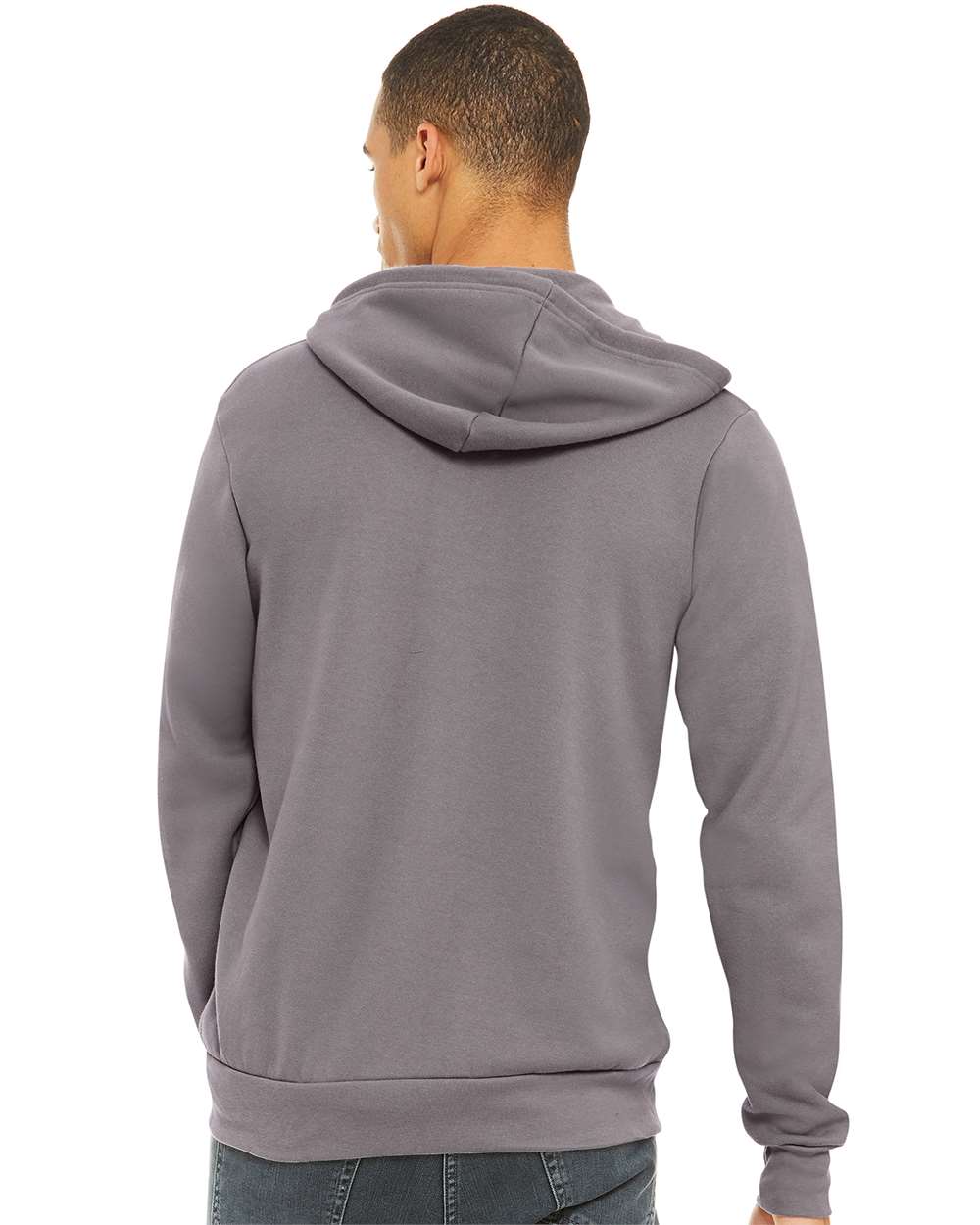 Unisex Sponge Fleece Full-Zip Hoodie Sweatshirt