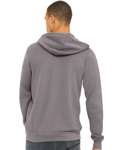 Unisex Sponge Fleece Full-Zip Hoodie Sweatshirt