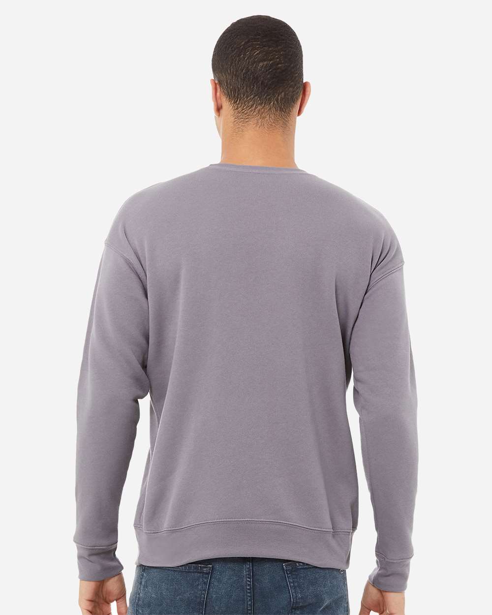 Unisex Sponge Fleece Drop Shoulder Crewneck Sweatshirt