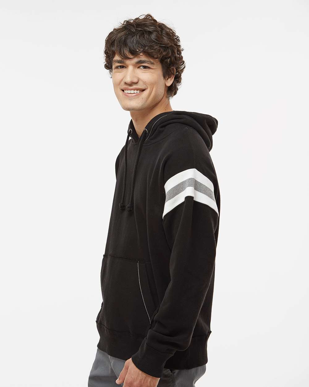 Men's Vintage Athletic Hooded Sweatshirt