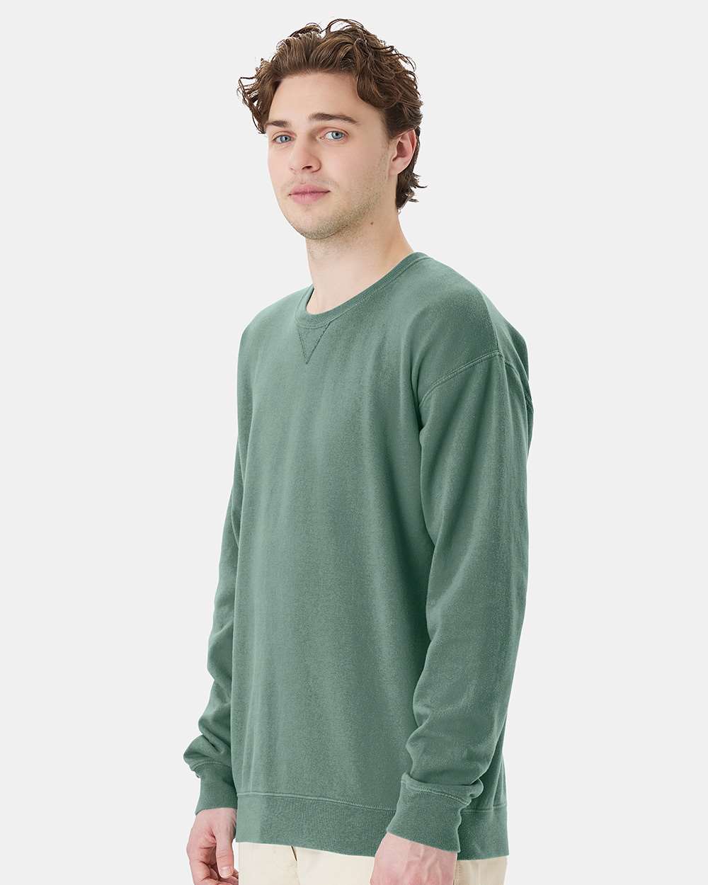 Unisex Garment-Dyed Crewneck Sweatshirt