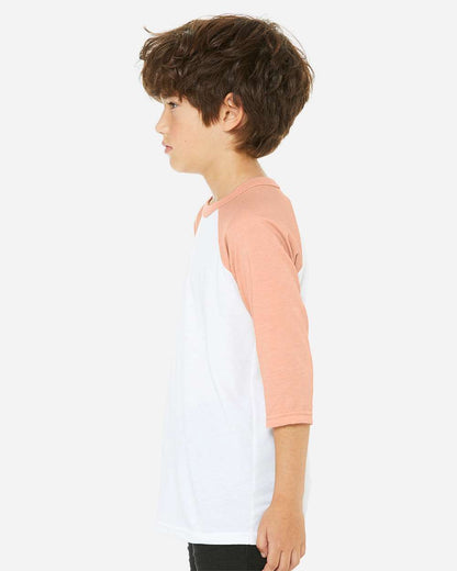 Youth Three-Quarter Sleeve Baseball Tee
