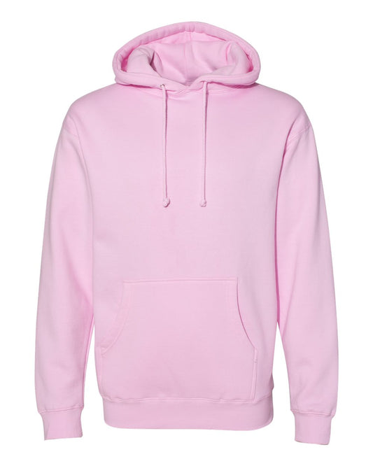 Independent Trading Co. Hooded Sweatshirt M Light Pink
