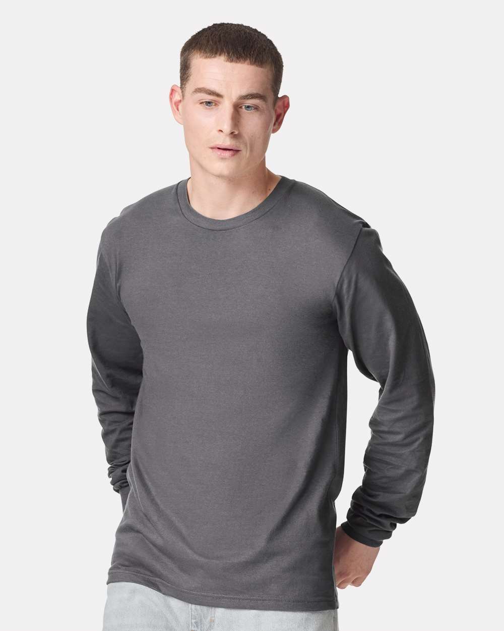 Unisex Fine Jersey Long Sleeve Tee