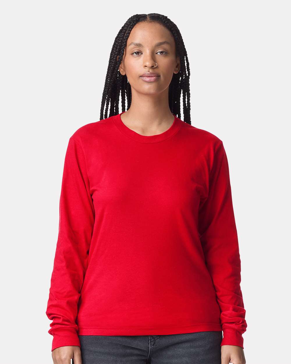 Unisex Fine Jersey Long Sleeve Tee