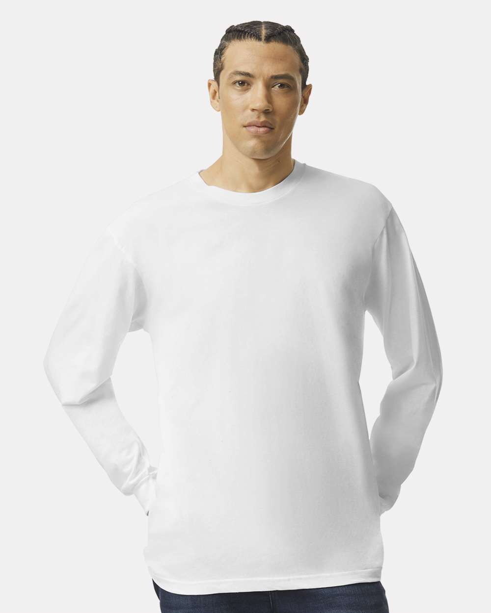 Unisex Fine Jersey Long Sleeve Tee