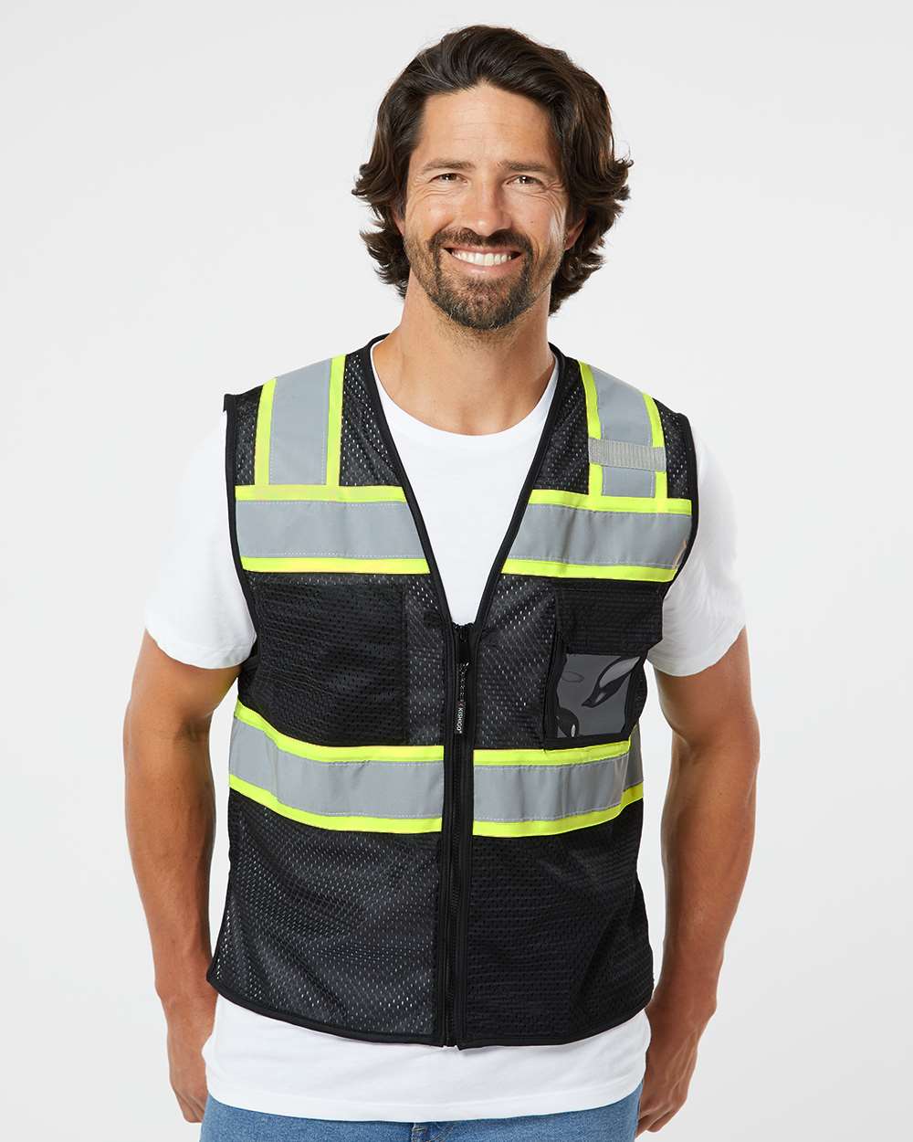 Unisex EV SeriesÃ‚Â® Enhanced Visibility 3 Pocket Mesh Vest