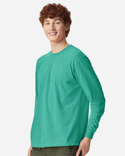 Unisex Garment-Dyed Heavyweight Long Sleeve T-Shirt