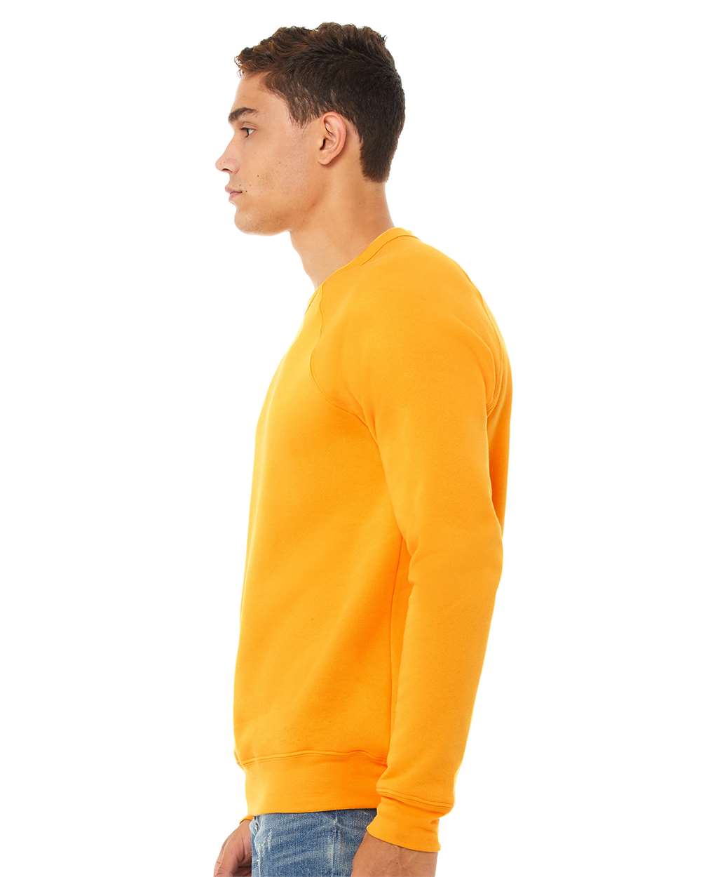 Unisex Sponge Fleece Raglan Crewneck Sweatshirt