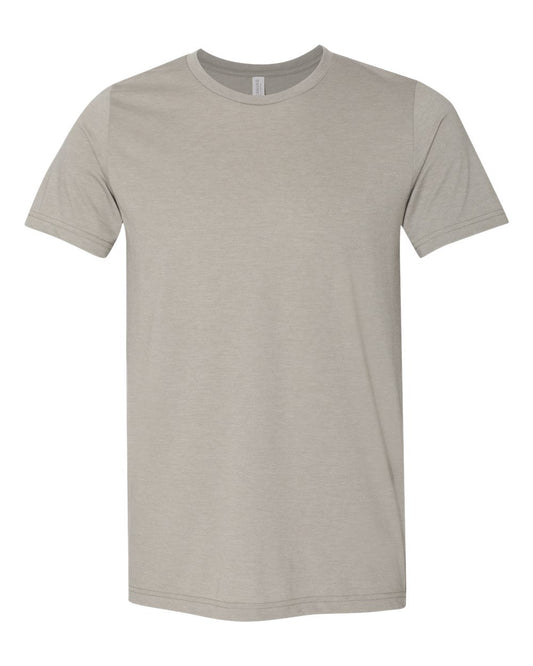 Bella Canvas Adults Unisex Heather CVC T-Shirt (M) (Heather Stone Gray)