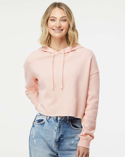 WomenÃ‚â€™s Lightweight Crop Hooded Sweatshirt