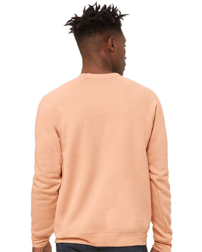 Unisex Sponge Fleece Raglan Crewneck Sweatshirt