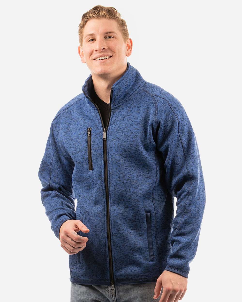 Men's Sweater Knit Jacket