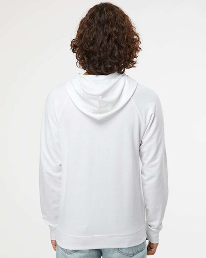 Unisex Icon Lightweight Loopback Terry Hooded Sweatshirt