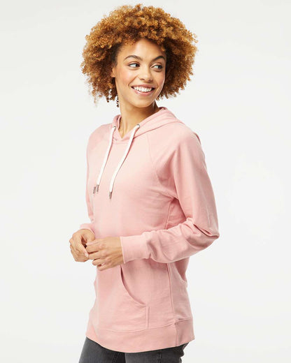 Unisex Icon Lightweight Loopback Terry Hooded Sweatshirt