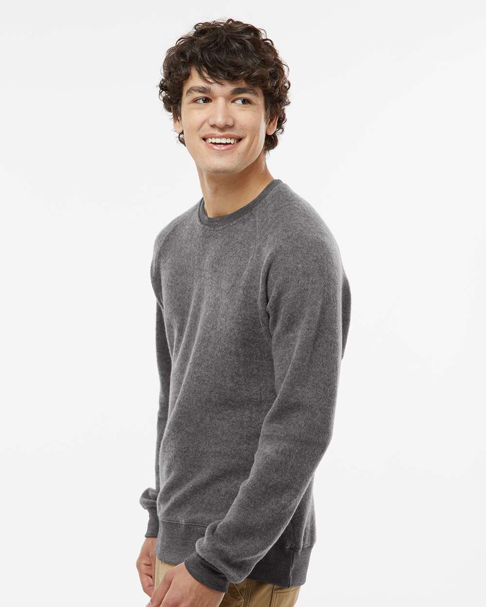 Unisex Flip Side Fleece Crewneck Sweatshirt