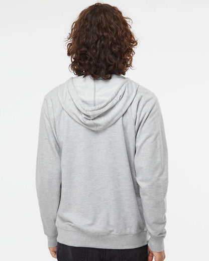 Unisex Icon Lightweight Loopback Terry Full-Zip Hooded Sweatshirt