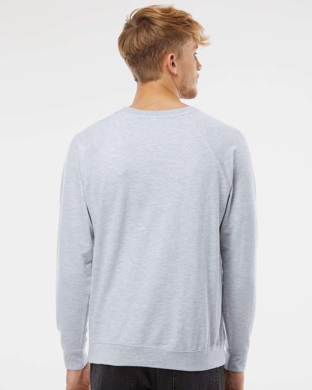 Unisex Icon Lightweight Loopback Terry Crewneck Sweatshirt